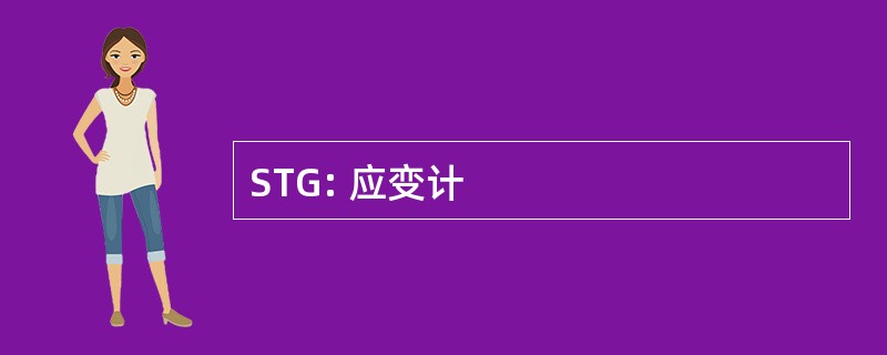 STG: 应变计