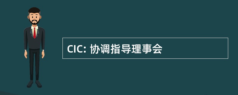 CIC: 协调指导理事会