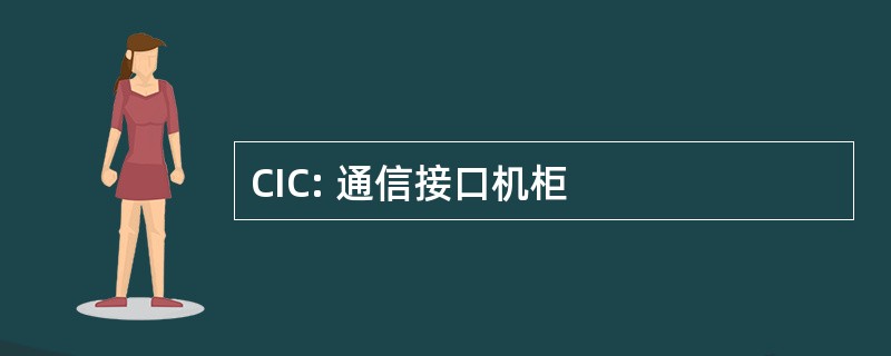 CIC: 通信接口机柜