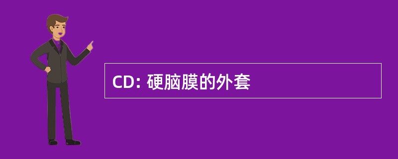 CD: 硬脑膜的外套