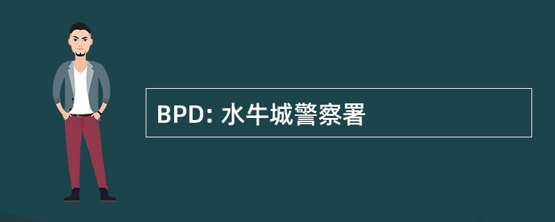 BPD: 水牛城警察署