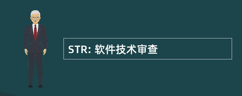 STR: 软件技术审查