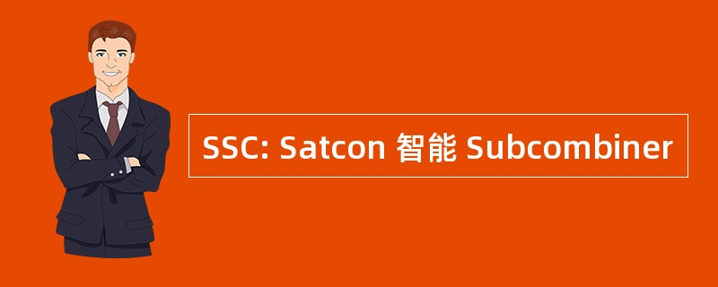 SSC: Satcon 智能 Subcombiner