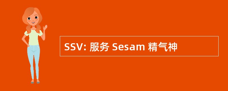 SSV: 服务 Sesam 精气神