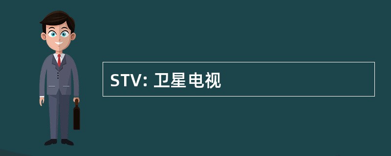 STV: 卫星电视