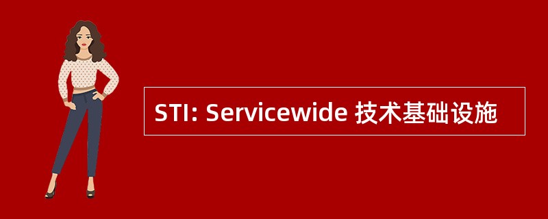 STI: Servicewide 技术基础设施