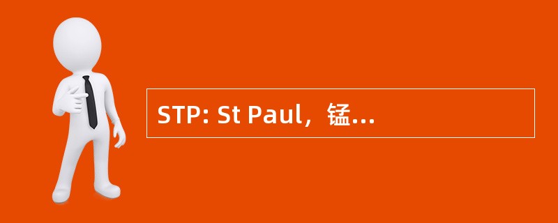 STP: St Paul，锰，美国-市中心机场