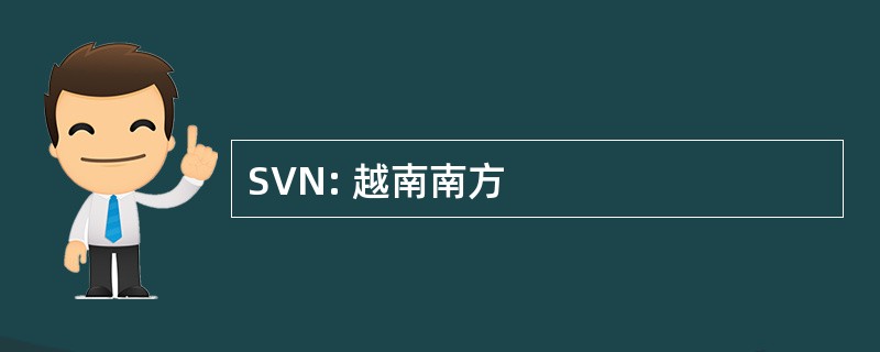 SVN: 越南南方