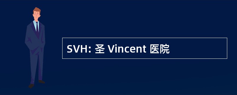 SVH: 圣 Vincent 医院