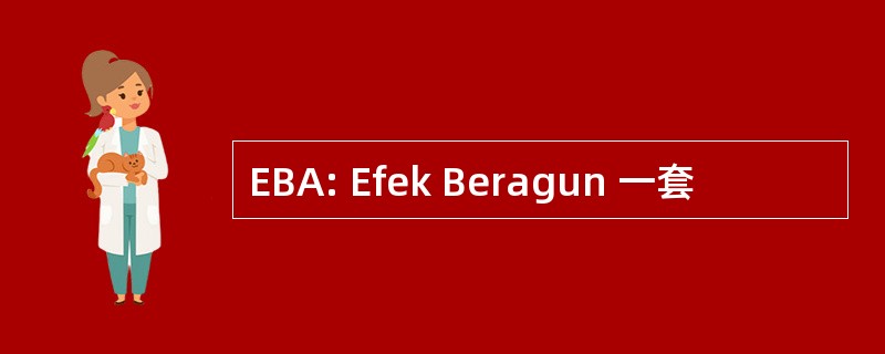 EBA: Efek Beragun 一套