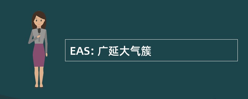 EAS: 广延大气簇