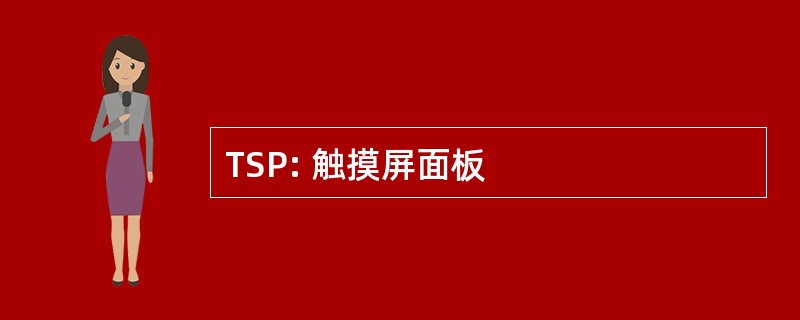 TSP: 触摸屏面板