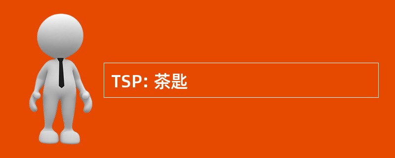 TSP: 茶匙