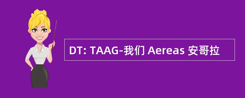 DT: TAAG-我们 Aereas 安哥拉