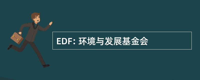 EDF: 环境与发展基金会