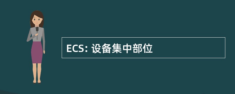 ECS: 设备集中部位