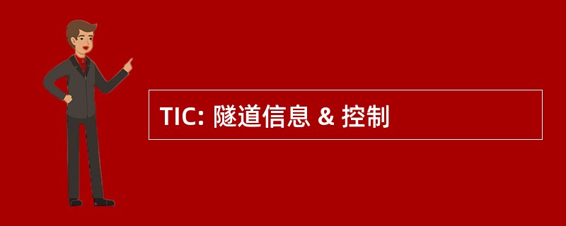 TIC: 隧道信息 & 控制