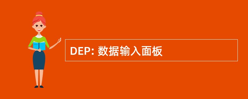 DEP: 数据输入面板