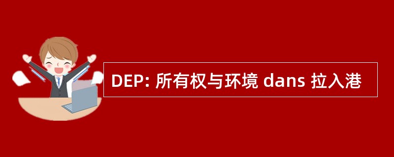 DEP: 所有权与环境 dans 拉入港