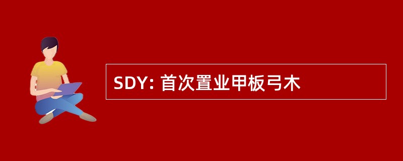 SDY: 首次置业甲板弓木