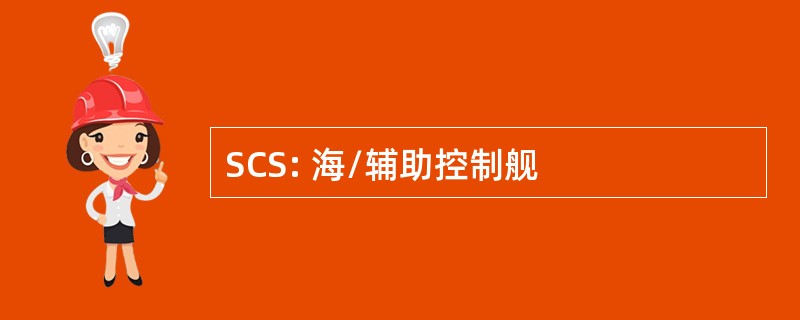 SCS: 海/辅助控制舰