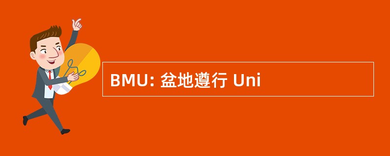 BMU: 盆地遵行 Uni