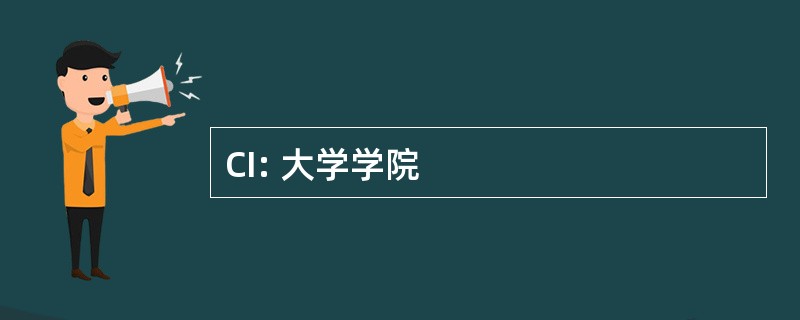 CI: 大学学院