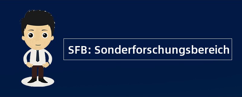 SFB: Sonderforschungsbereich