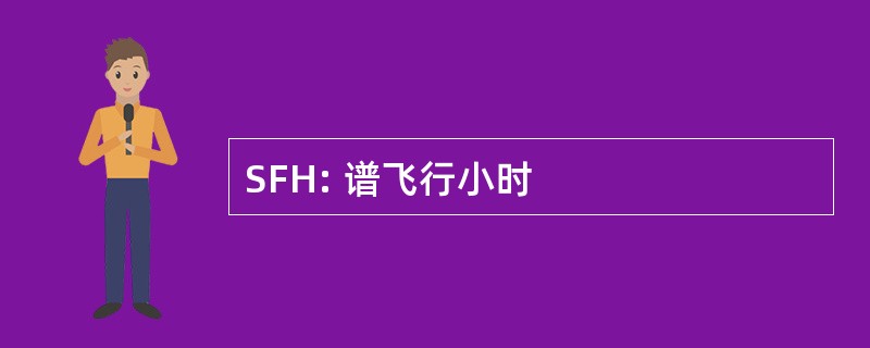 SFH: 谱飞行小时