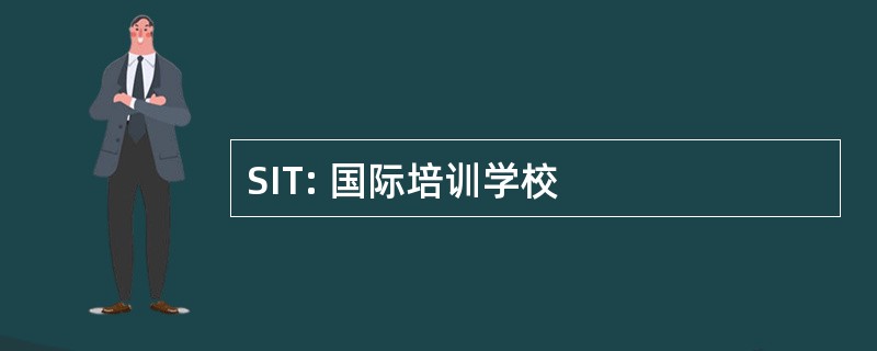 SIT: 国际培训学校