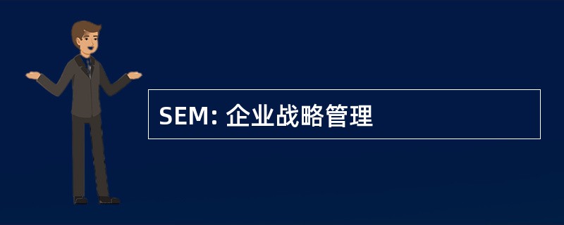 SEM: 企业战略管理