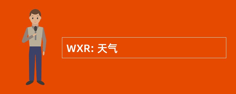 WXR: 天气