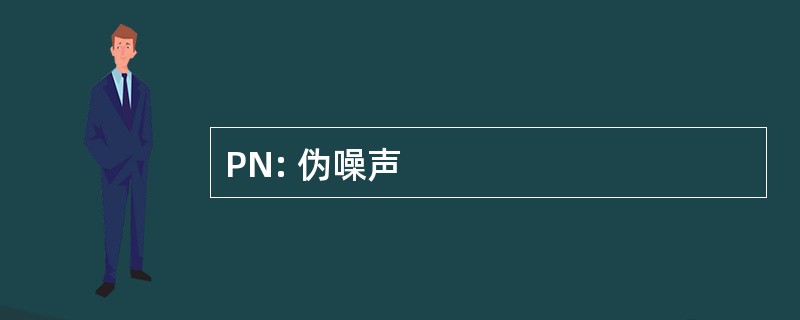 PN: 伪噪声