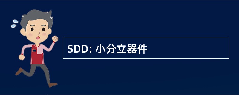 SDD: 小分立器件