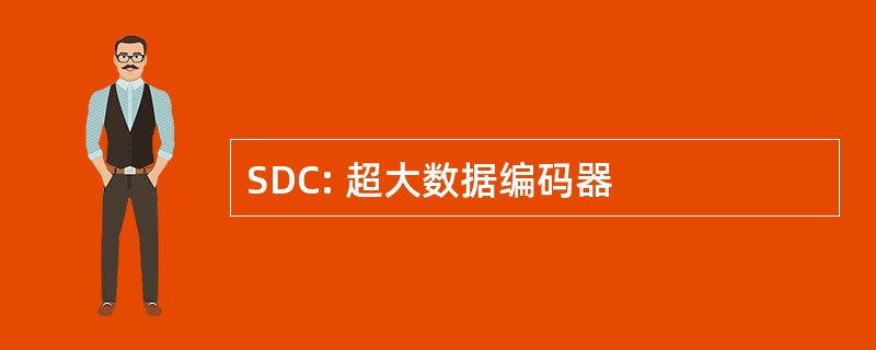 SDC: 超大数据编码器