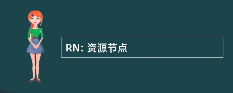 RN: 资源节点