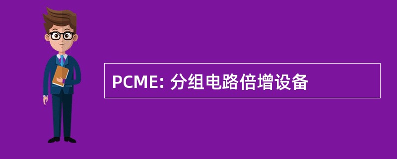 PCME: 分组电路倍增设备