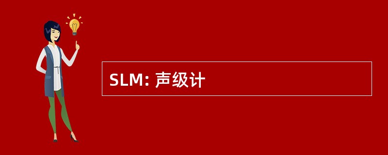 SLM: 声级计