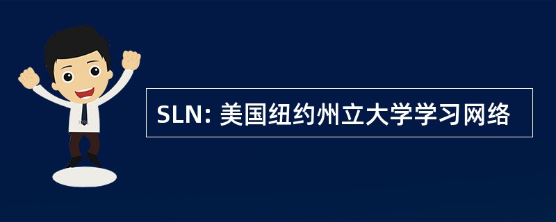 SLN: 美国纽约州立大学学习网络