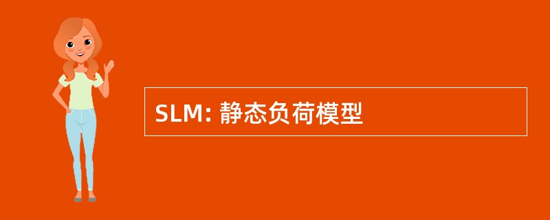 SLM: 静态负荷模型