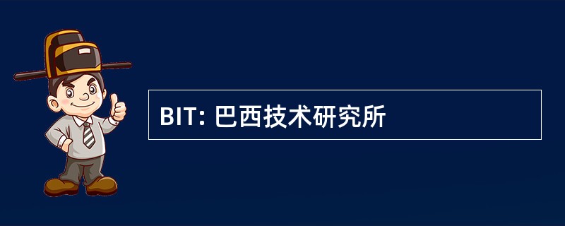 BIT: 巴西技术研究所