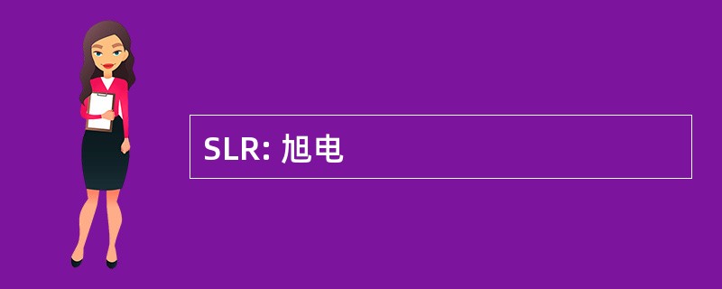 SLR: 旭电