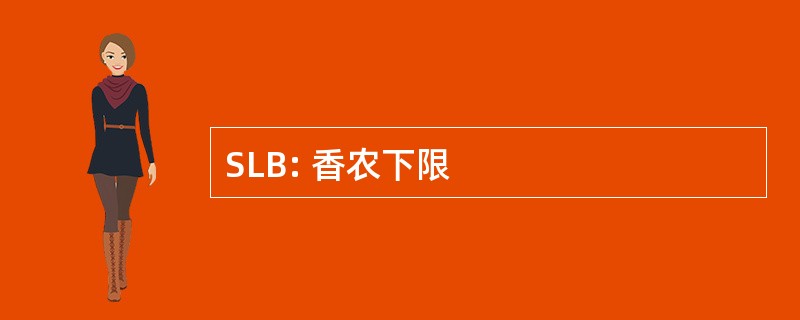 SLB: 香农下限