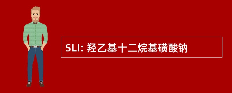 SLI: 羟乙基十二烷基磺酸钠