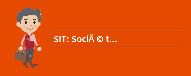 SIT: SociÃ © tÃ © Industrielle de Transformateurs