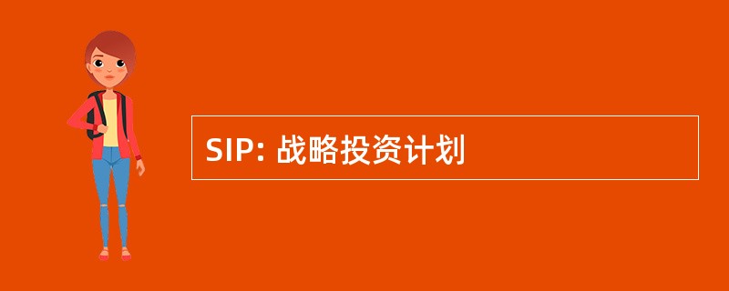 SIP: 战略投资计划