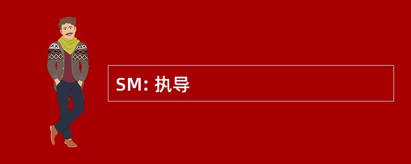 SM: 执导