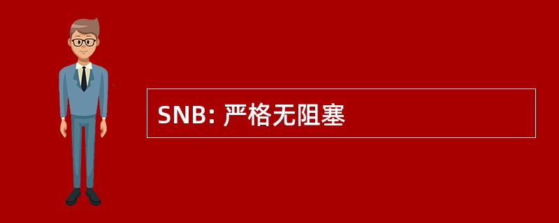 SNB: 严格无阻塞