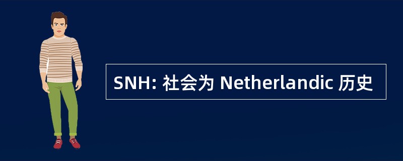 SNH: 社会为 Netherlandic 历史