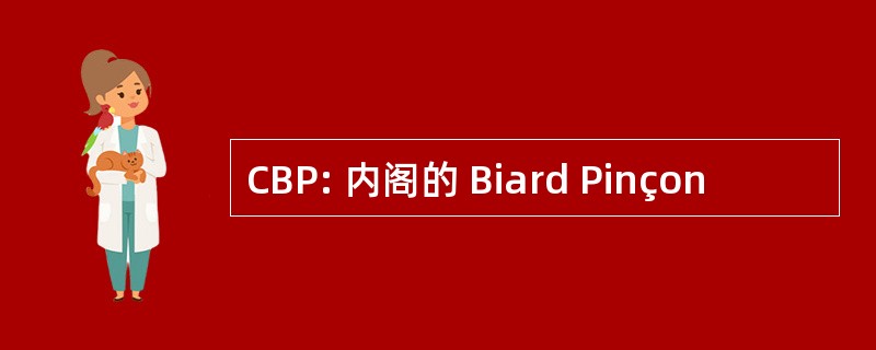 CBP: 内阁的 Biard Pinçon